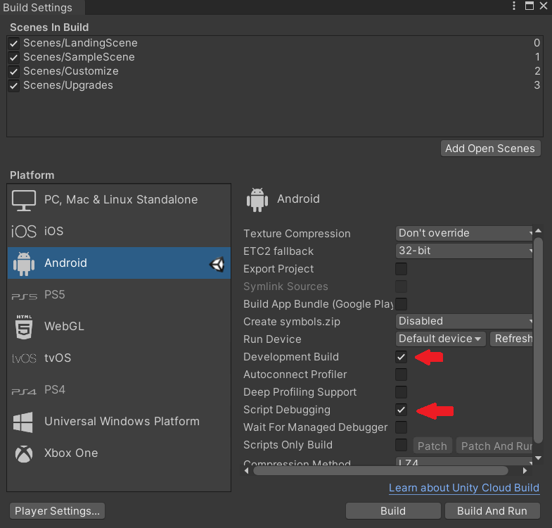 Debugging Unity Project On Android Device With Visual Studio – Siddharth  Shanker Mishra